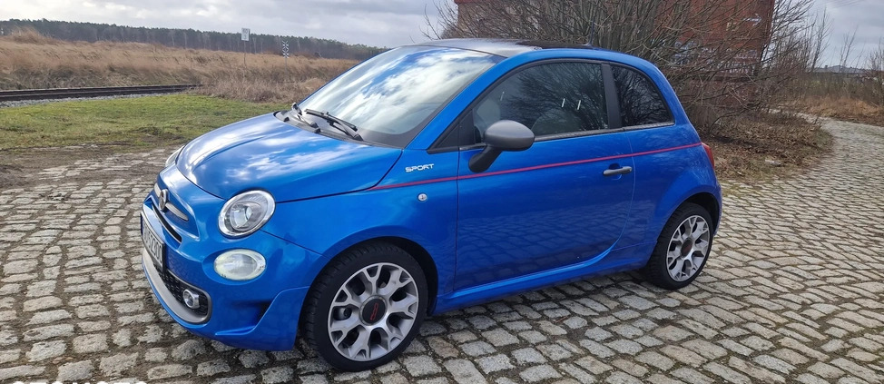 Fiat 500 cena 52000 przebieg: 14500, rok produkcji 2021 z Radomyśl Wielki małe 56